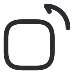 Rotate Left 1 SVG Icon